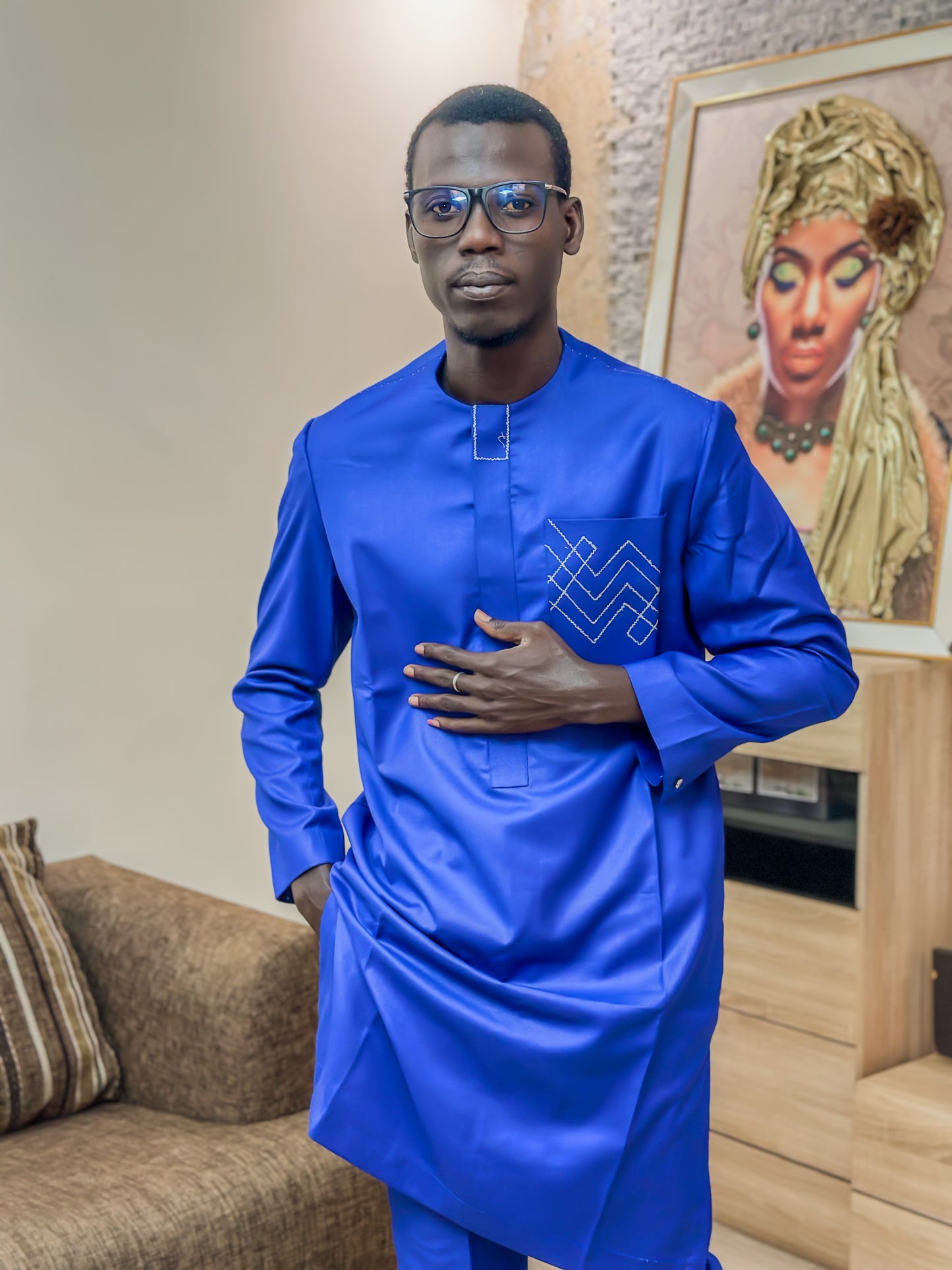 Ensemble boubou homme