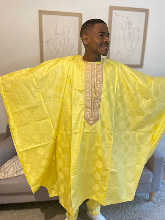 Grand boubou Bazin