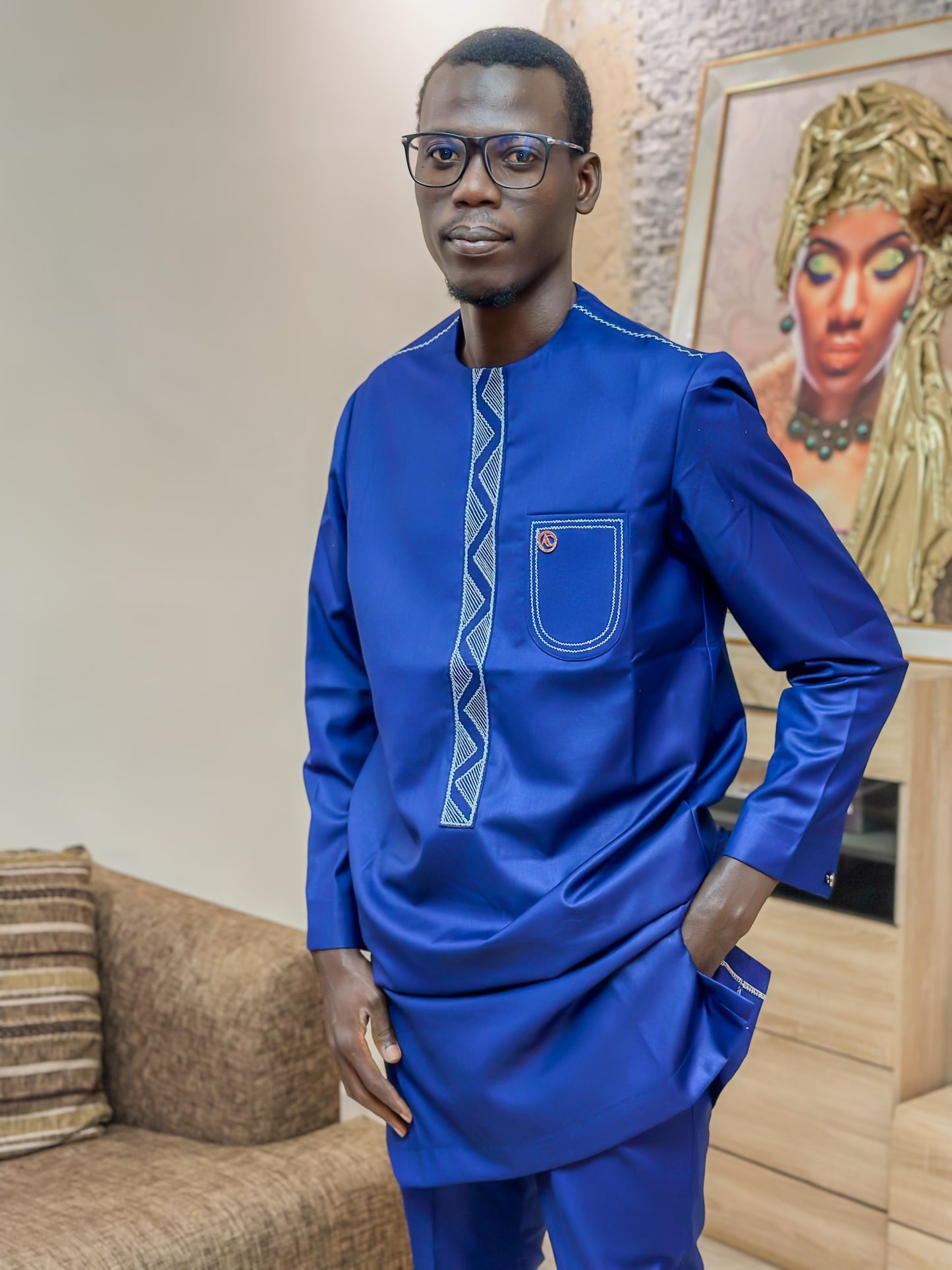 Ensemble boubou homme