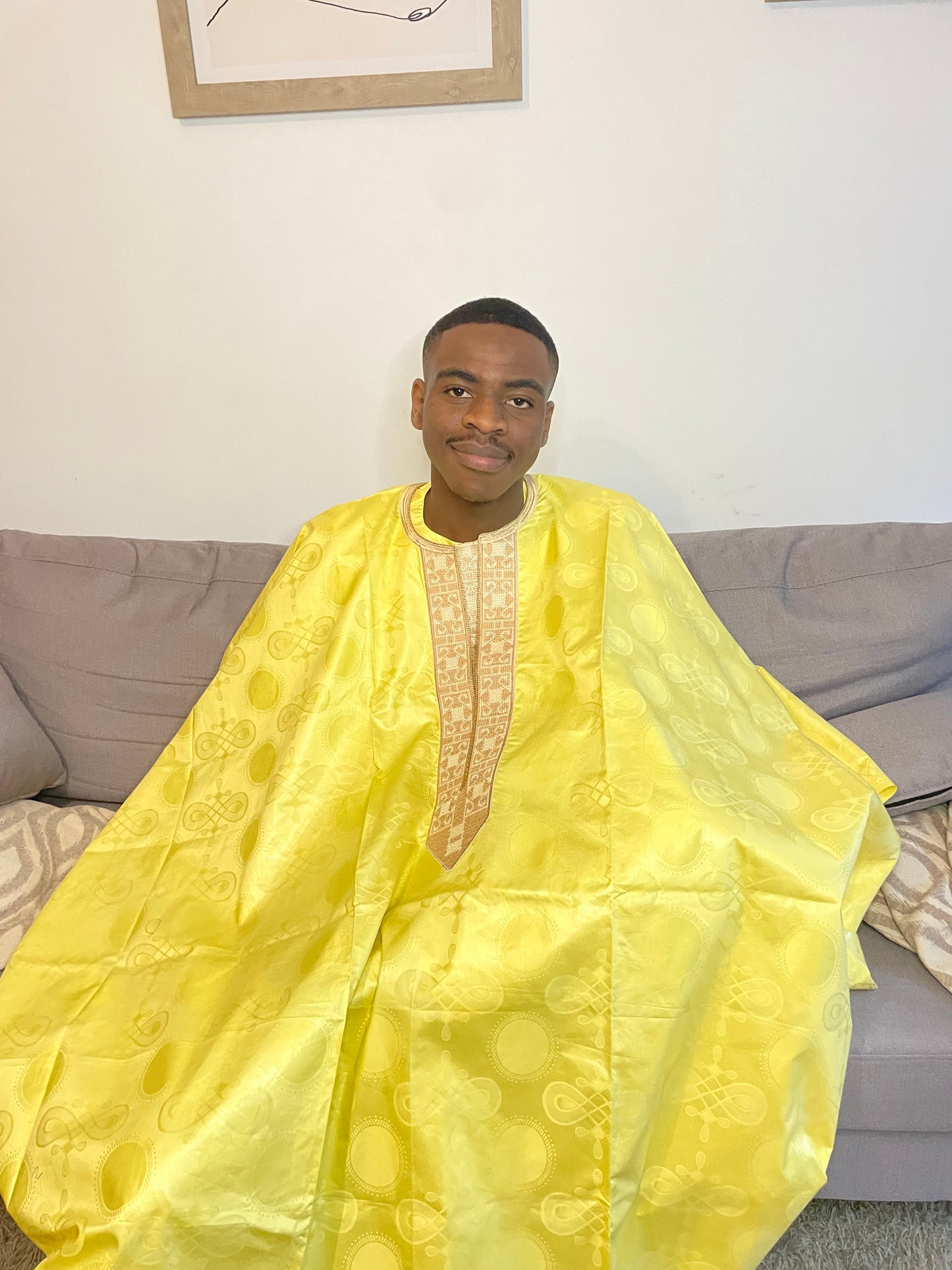 Grand boubou Bazin